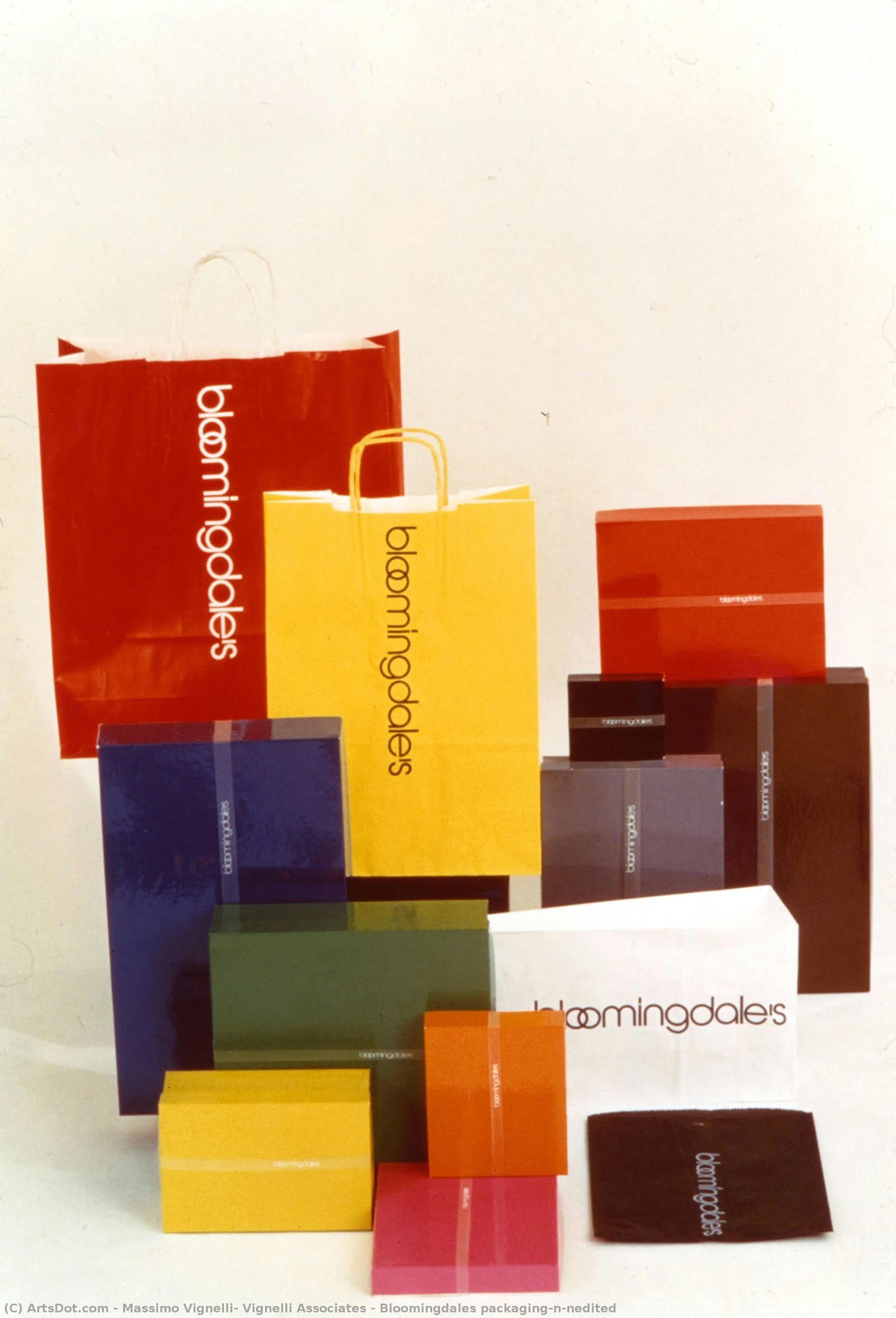 Bloomingdales Packaging\n\nedited — Massimo Vignelli, Vignelli Associates