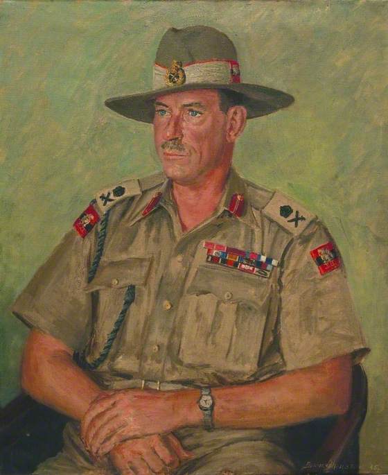 Lieutenant General Sir Montagu Stopford (1892–1971), Kbe, Cb, Dso, Mc — Bernard Hailstone