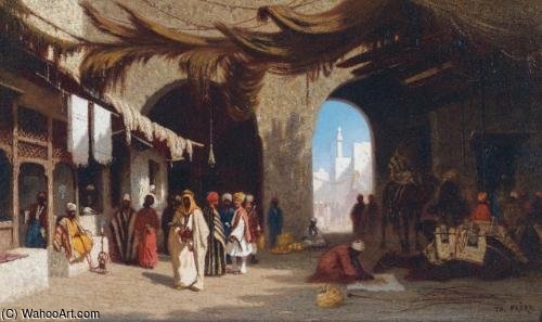 Bazar A Beyrouth — Charles Théodore Frère Dit Frère Bey
