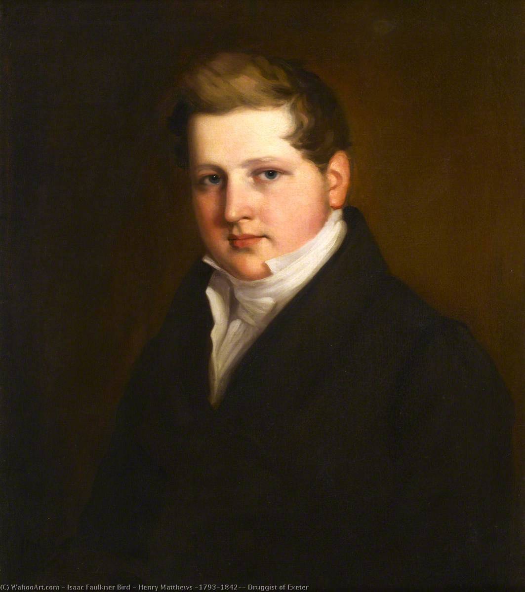 Henry Matthews (1793–1842), Druggist Of Exeter — Isaac Faulkner Bird