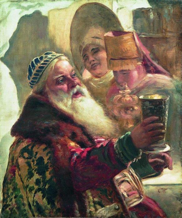 Boyar With The Cup — Konstantin Yegorovich Makovsky