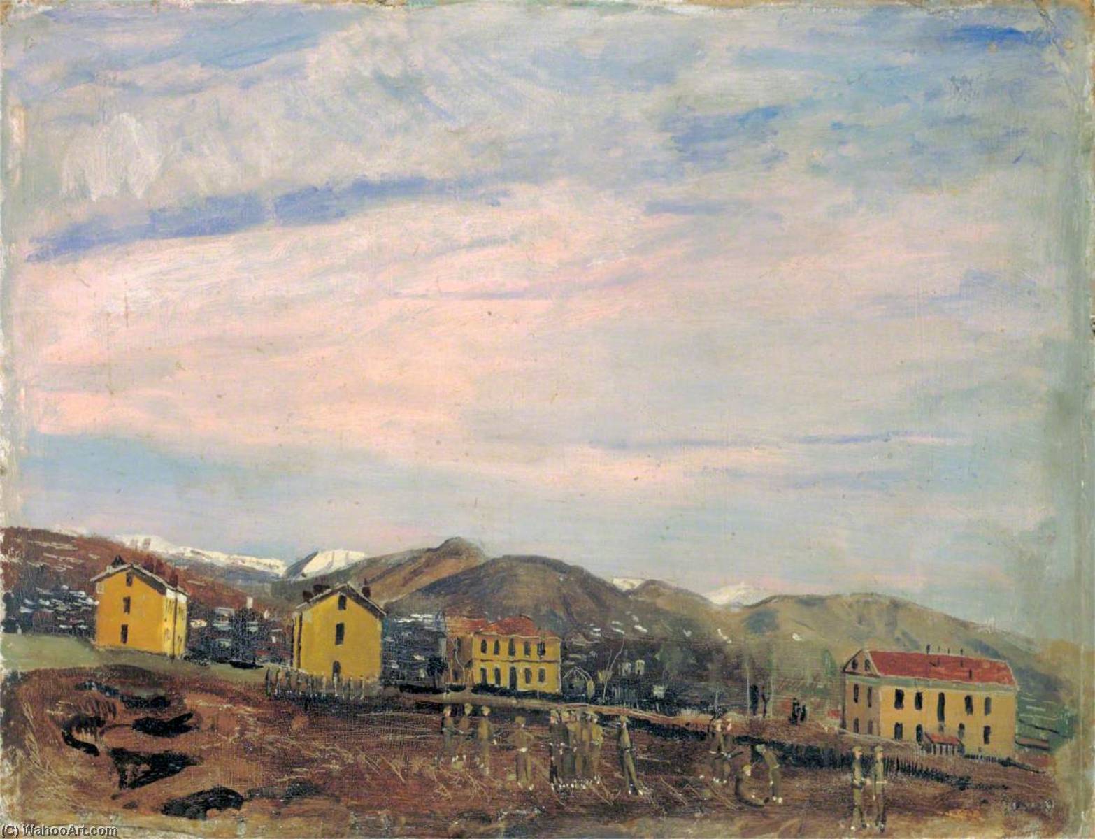 The Greek Barracks At Kosani — Carel Victor Morlais Weight