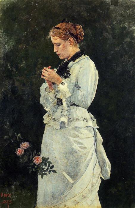 Portrait Of A Lady — Winslow Homer