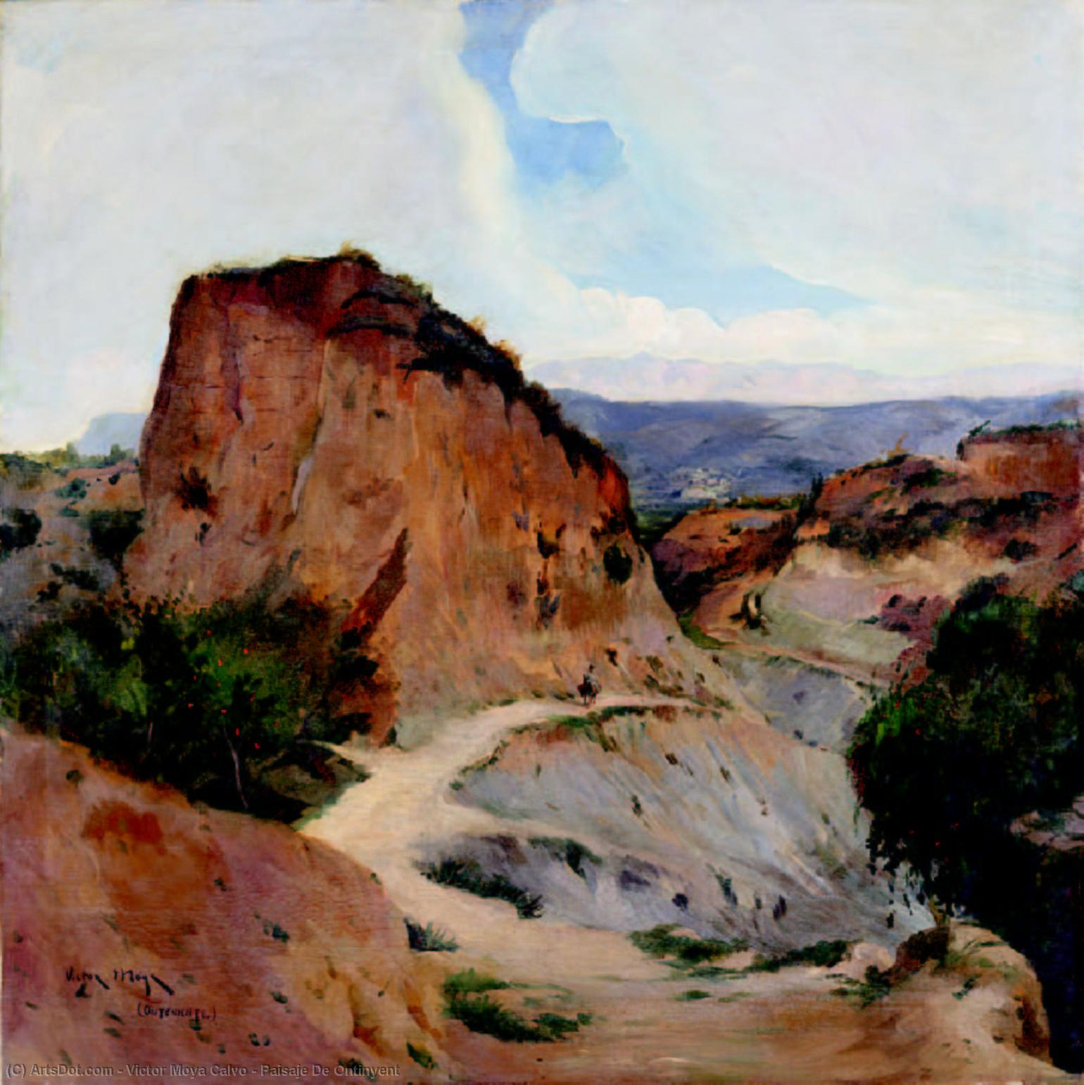Paisaje De Ontinyent — Victor Moya Calvo