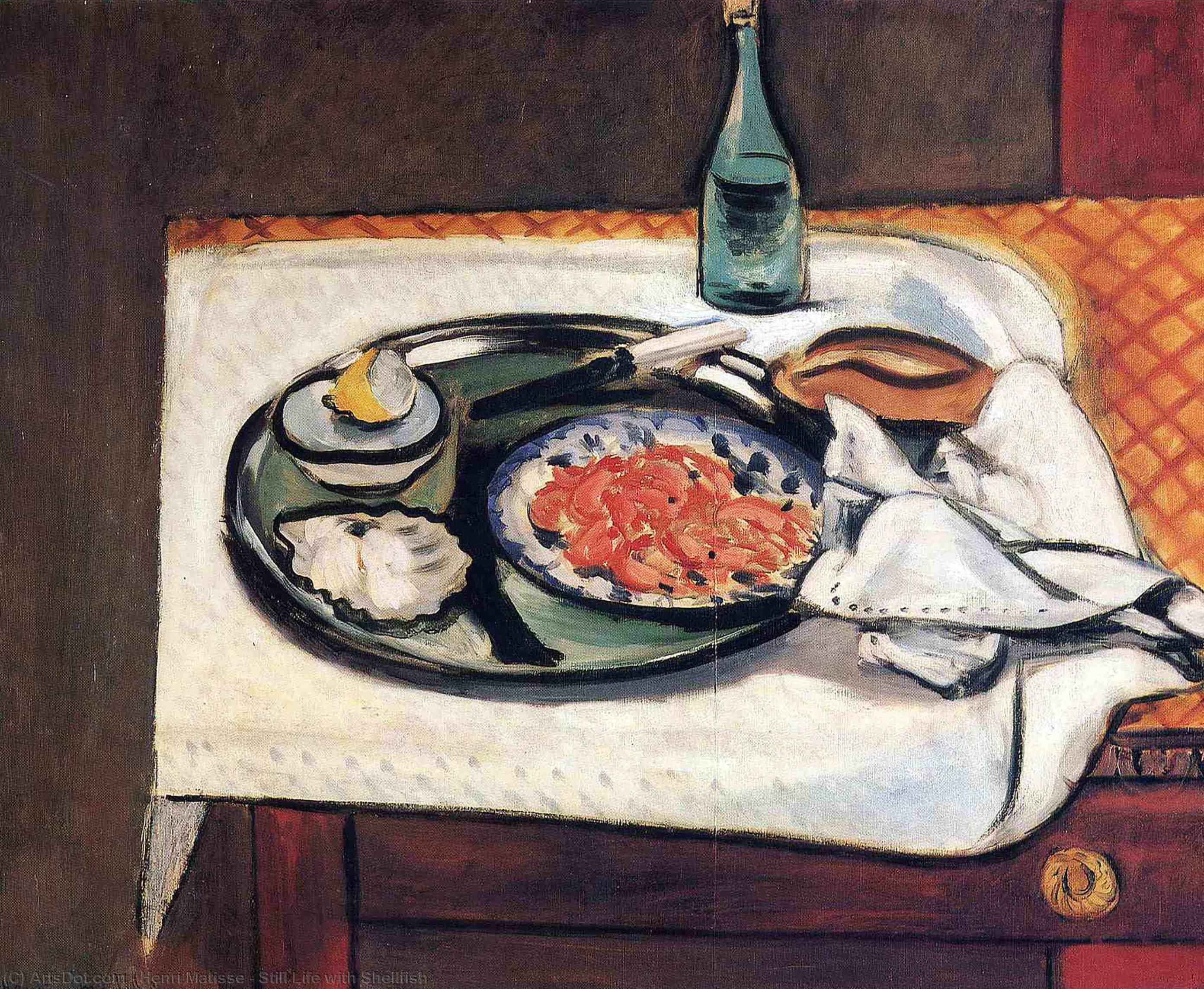 Still Life With Shellfish — マティス