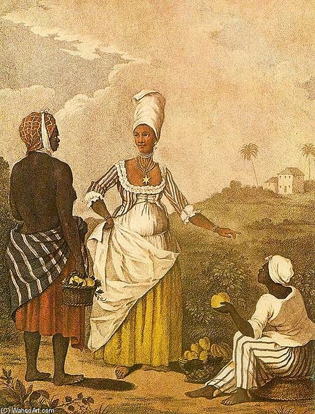 He Barbadoes Mulatto Girl — Agostino Brunias