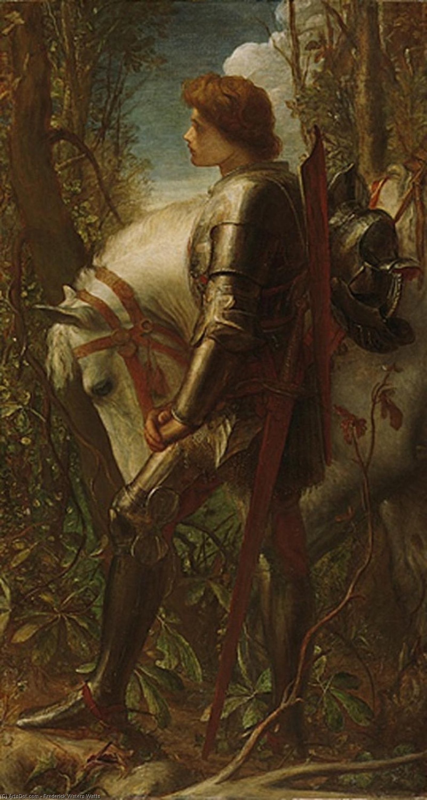 Sir Galahad — Фредерик Уортс