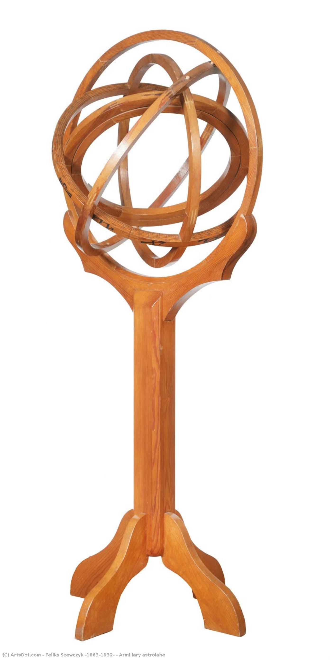 Armillary Astrolabe — Feliks Szewczyk (1863–1932)