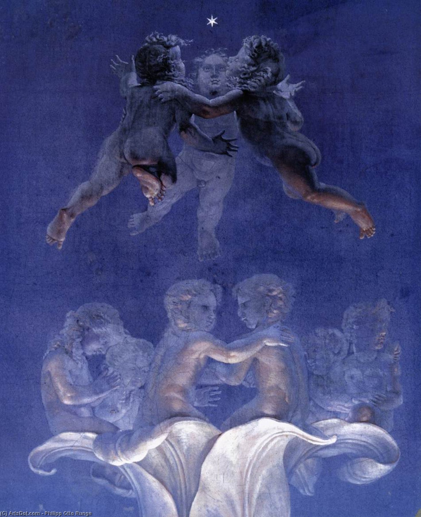 La Gran Mañana (detalle) — Philipp Otto Runge