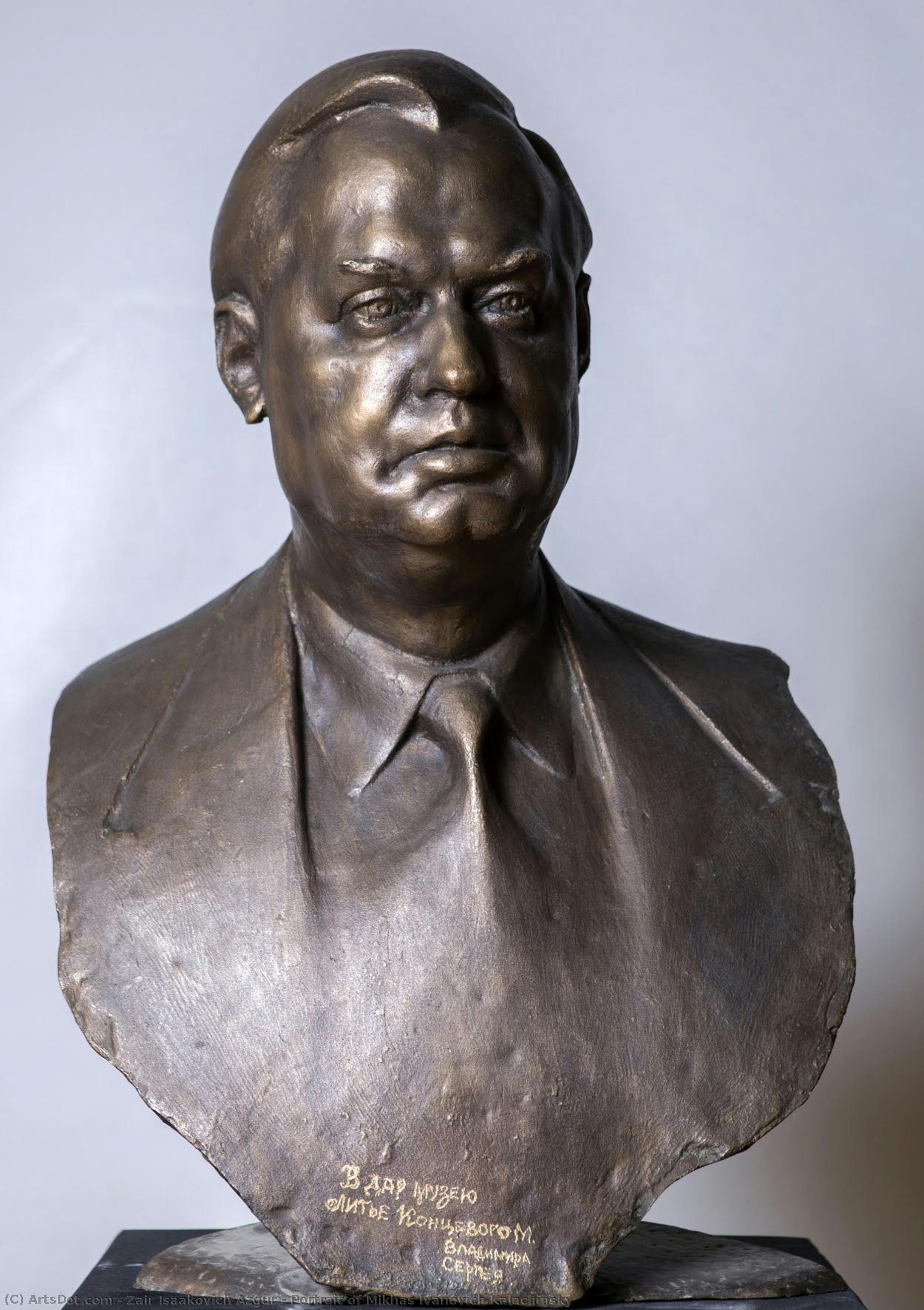 Portrait Of Mikhas Ivanovich Kalachinsky — Zair Isaakovich Azgur