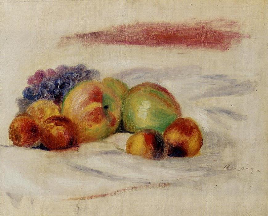 Äpfel Und Trauben — Pierre-auguste Renoir