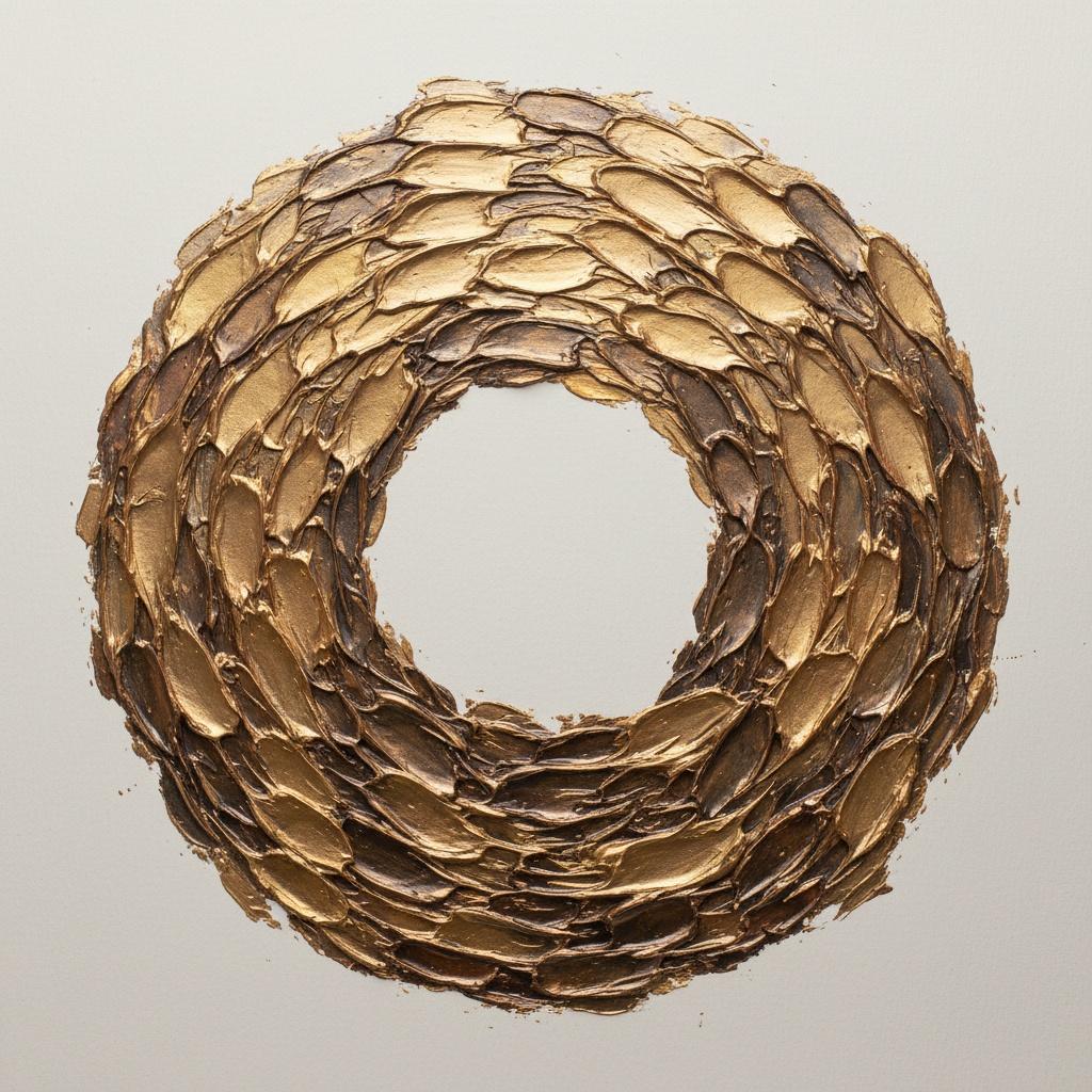 Primordial Resonance: A Singular Study In Gilded Bronze And Sculptural Depth — David Moreau