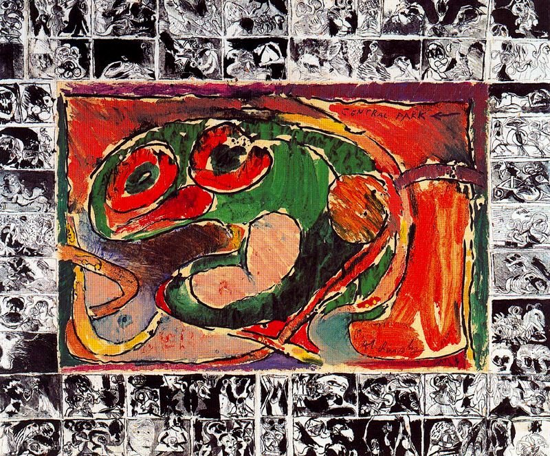 Untitled (474) — Pierre Alechinsky