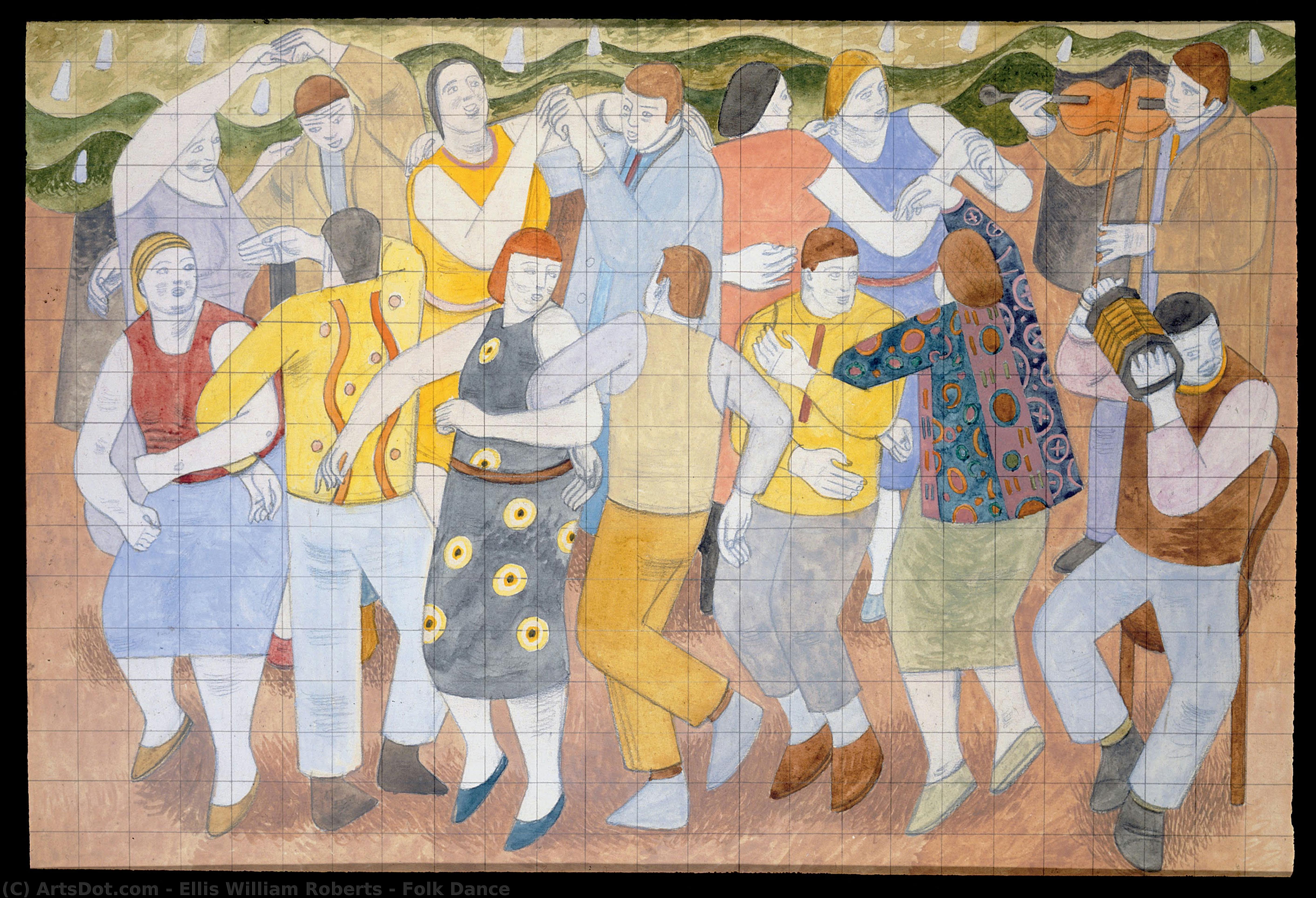 Folk Dance — Ellis William Roberts