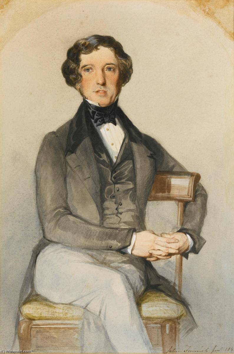 A Fine Group Of Tenniel Family Portraits, Comprising — Sir John Tenniel