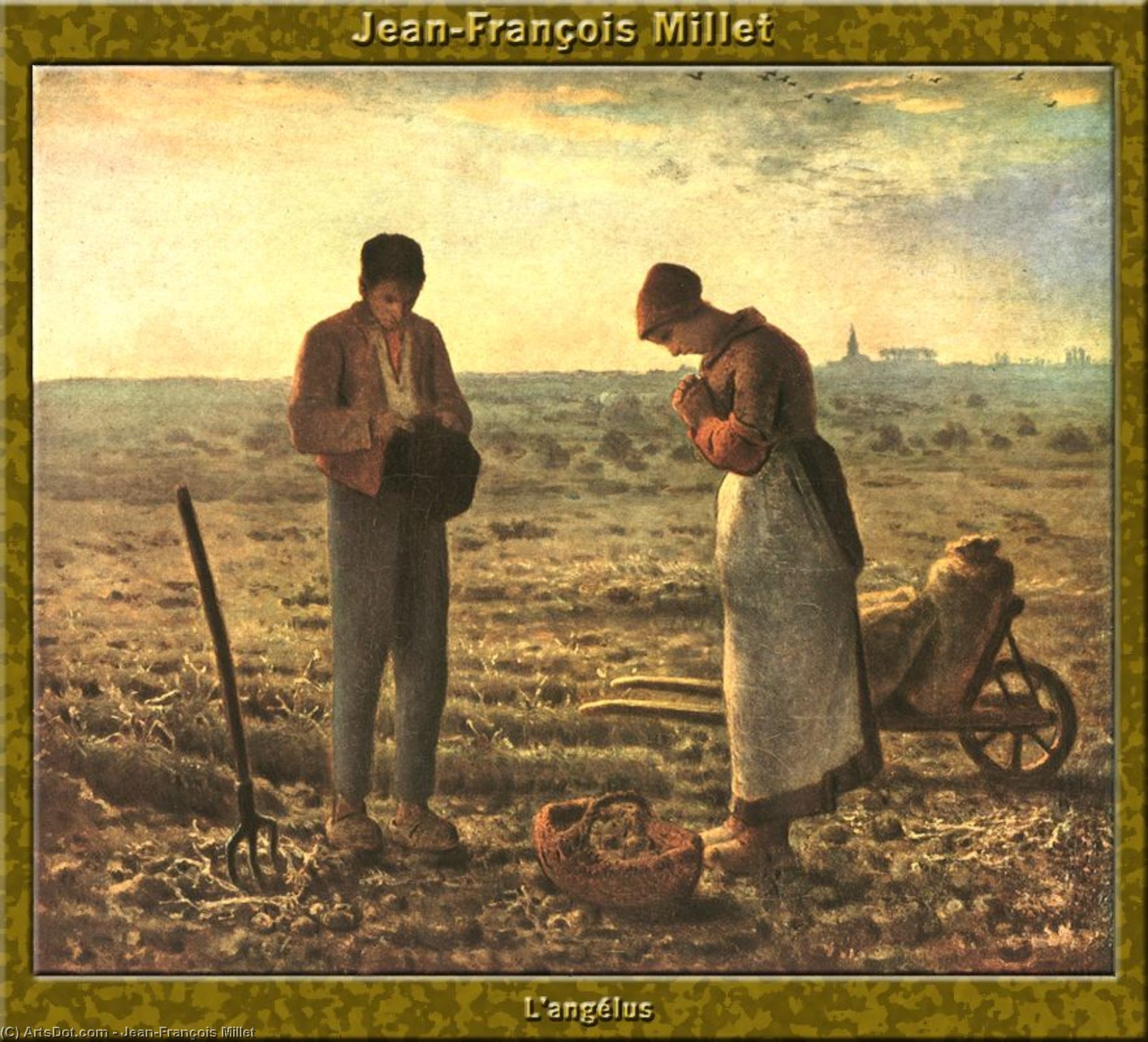 L'angelus — Jean-françois Millet