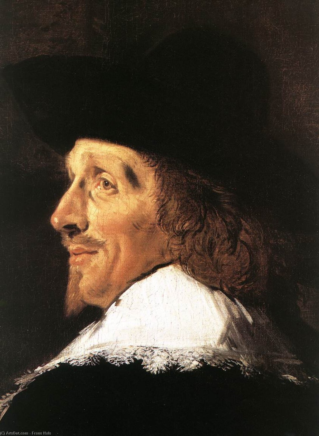 Regents Of The St Elizabeth Hospital Of Haarlem (detail) — Frans Hals