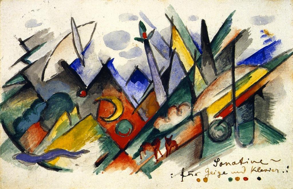 Sonatine For Violin And Piano — Franz Marc