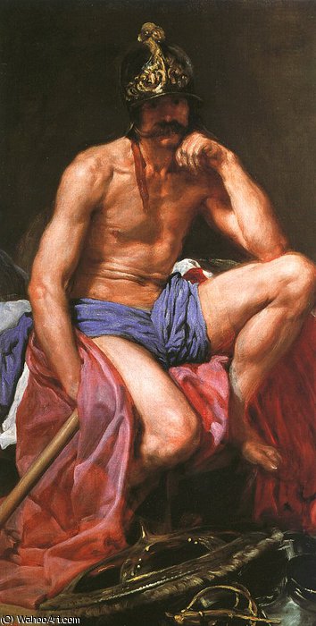 Mars, Oil On Canvas, Museo Del Prado At — Diego Velázquez