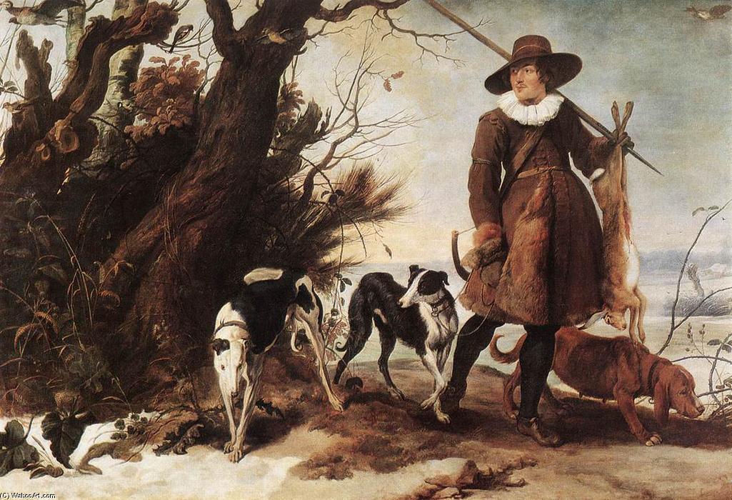 Winter Landscape With A Hunter — Jan Wildens