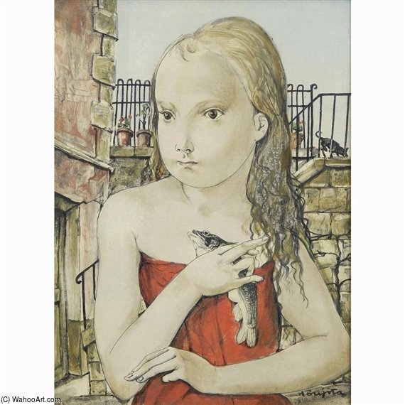 La Fille Du Pecheur — Léonard Tsuguharu Foujita