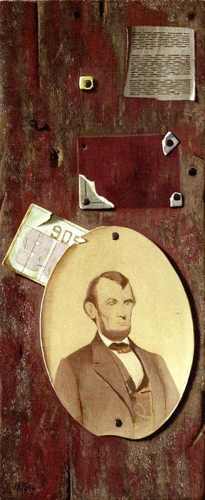 Portrait Of Lincoln — John Frederick Peto