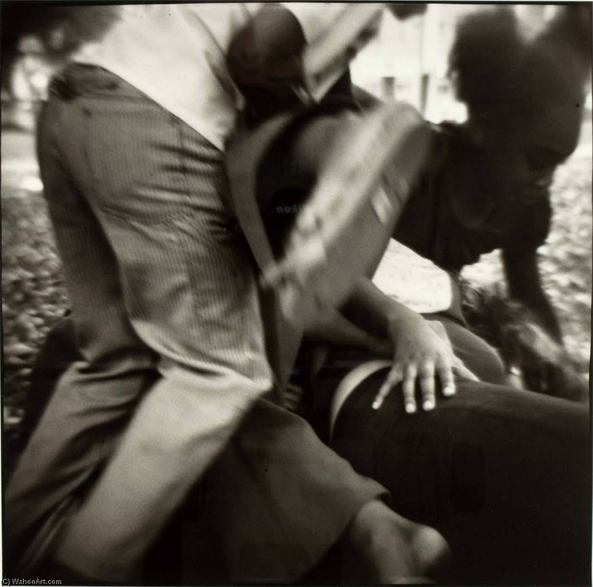 Untitled (children Wrestling) — Bruce Horowitz
