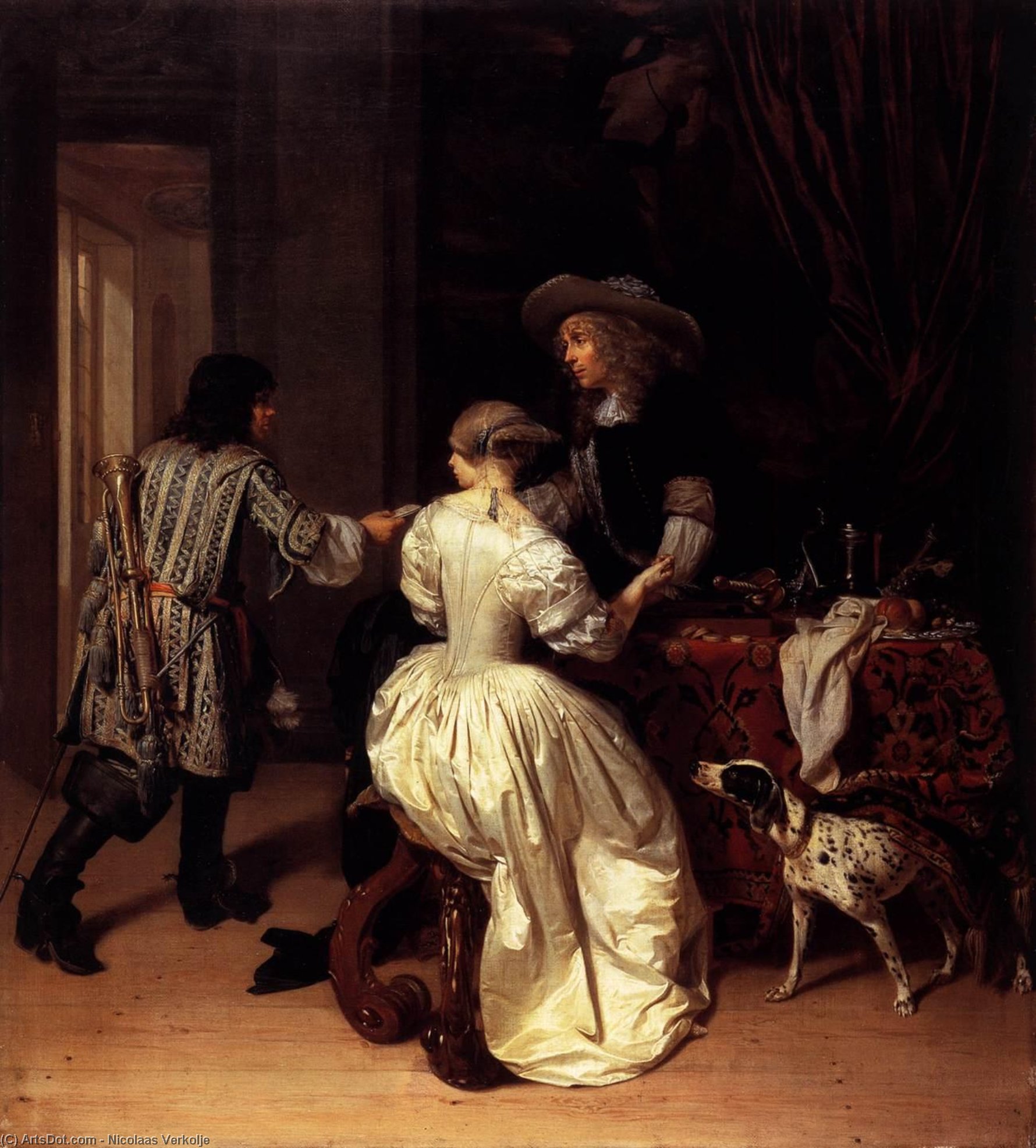 The Messenger — Nicolaas Verkolje