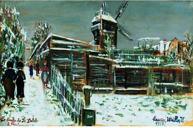 Le Moulin De La Galette 9 — Maurice Utrillo