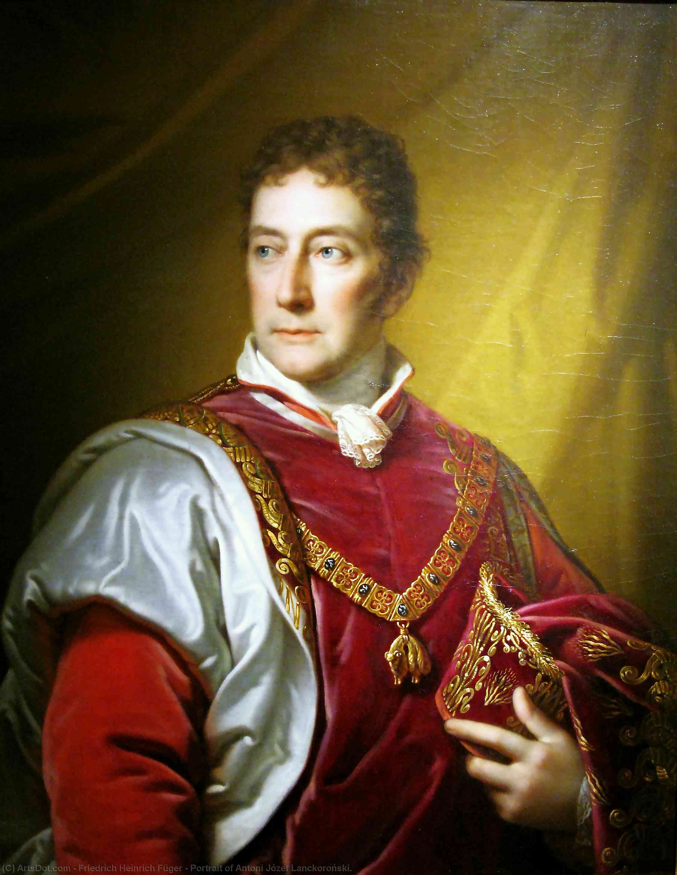 Portrait Of Antoni Józef Lanckoroński. — Friedrich Heinrich Füger