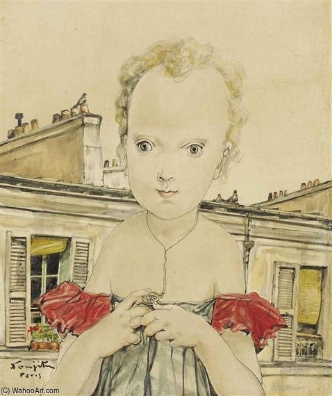 Le Médaillon — Léonard Tsuguharu Foujita