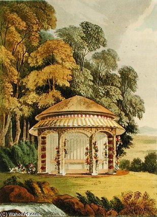 A Woodland Seat — John Buonarotti Papworth