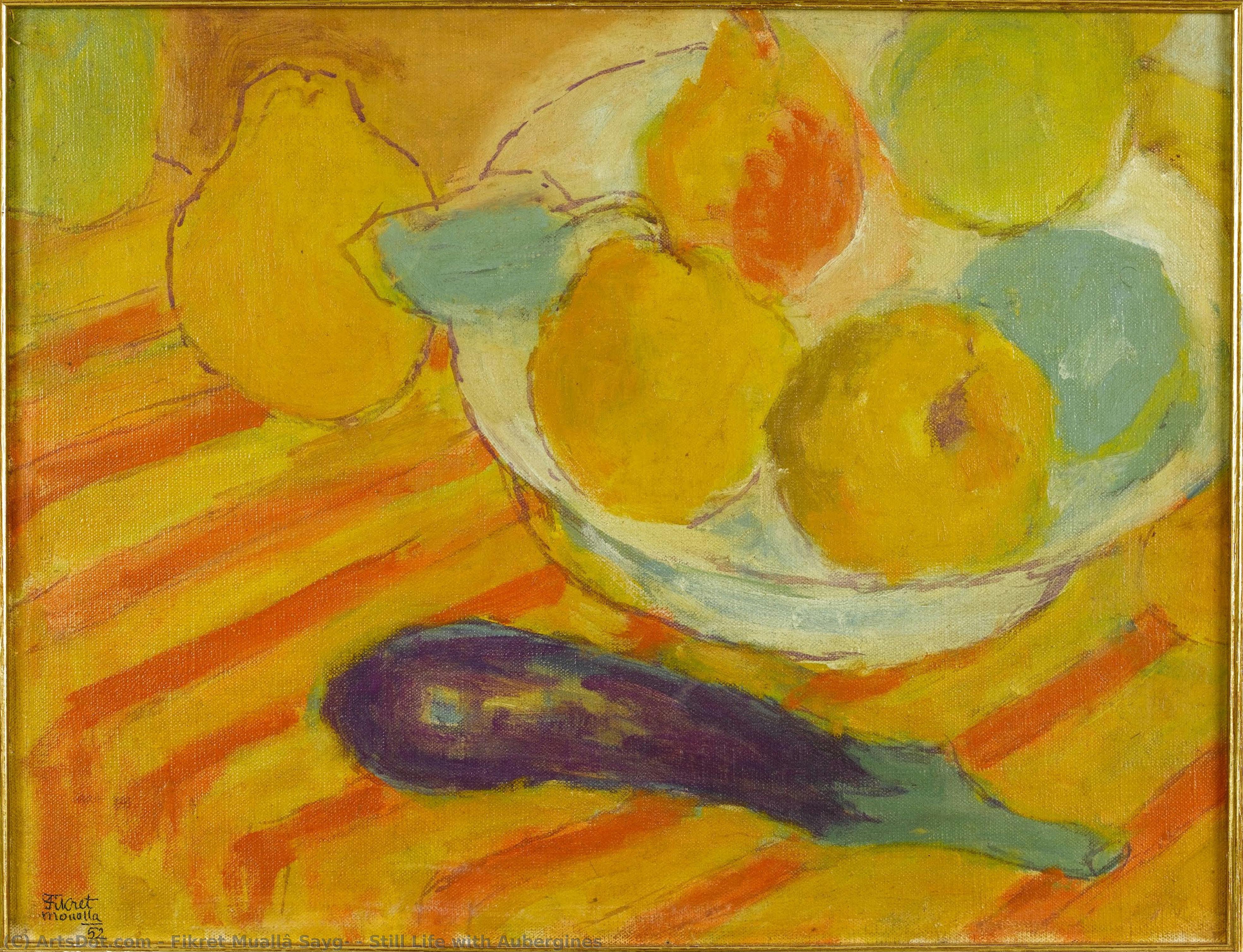 Still Life With Aubergines — Fikret Muallâ Saygı