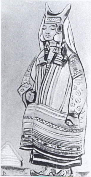 Girl — Nicholas Roerich
