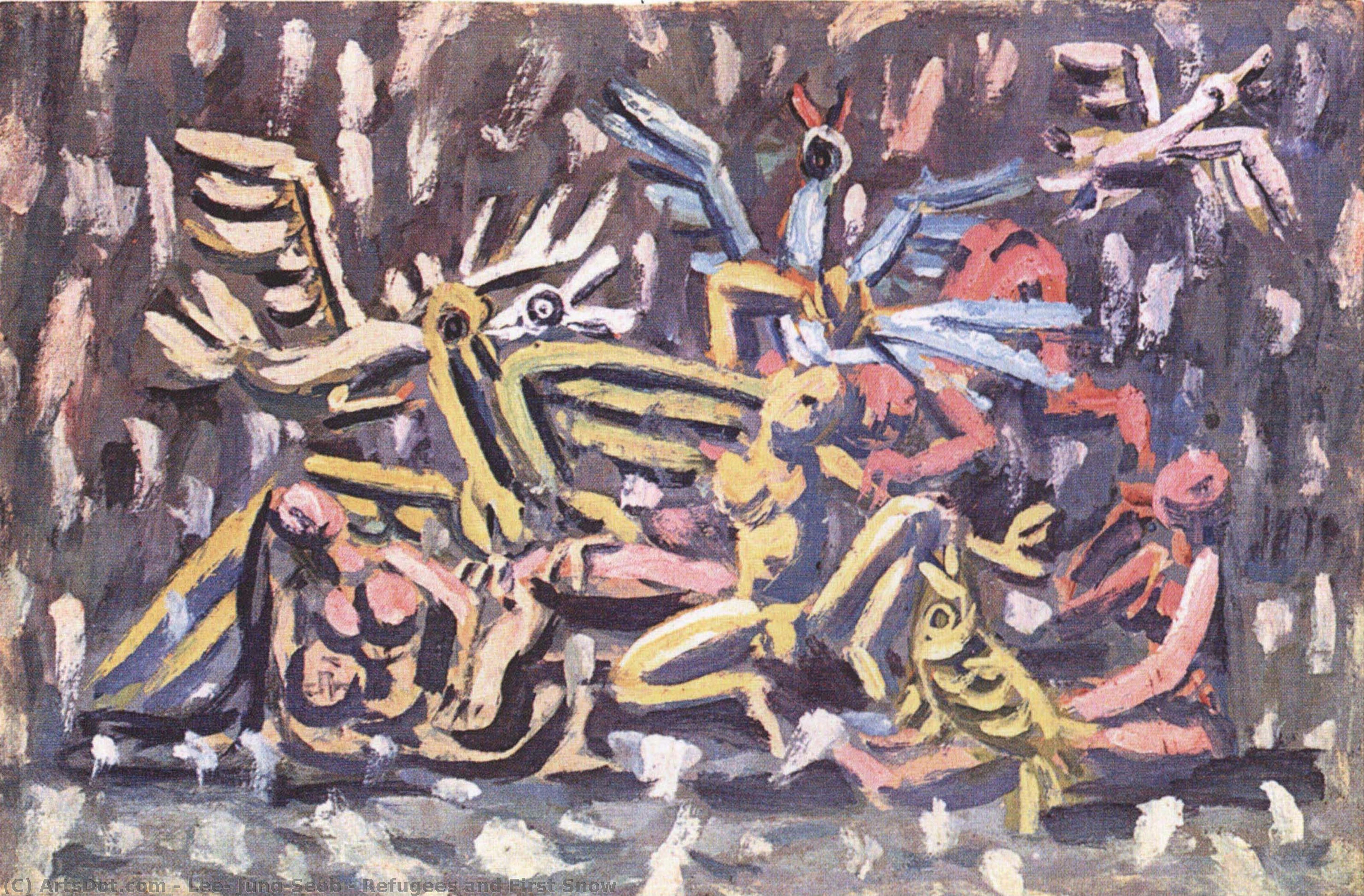 Refugees And First Snow — Li Džung-seob