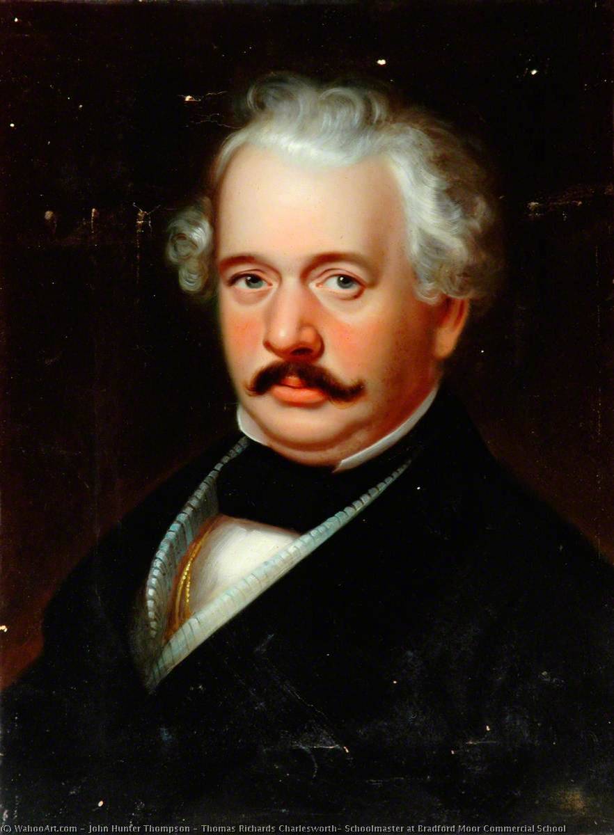 Thomas Richards Charlesworth, Schoolmaster At Bradford Moor Commercial School — John Hunter Thompson