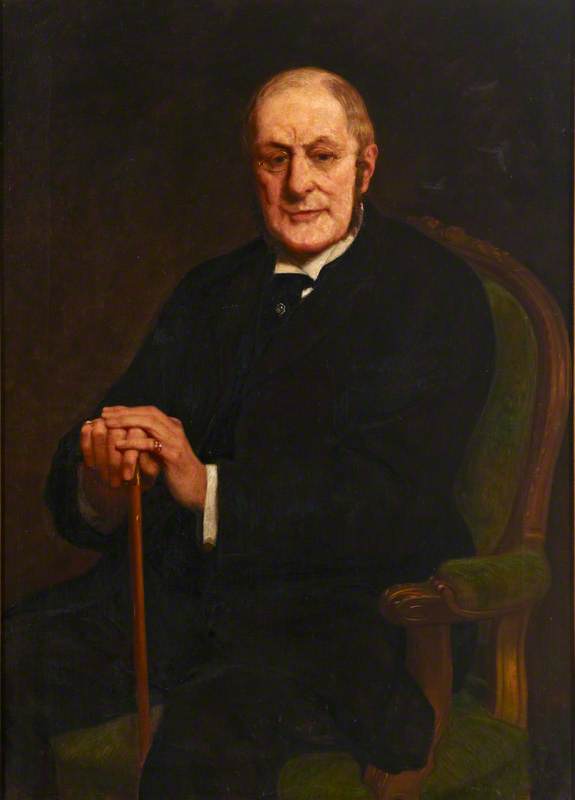 Sir Oscar Clayton (1816–1892) — Frederick Trevelyan Goodall