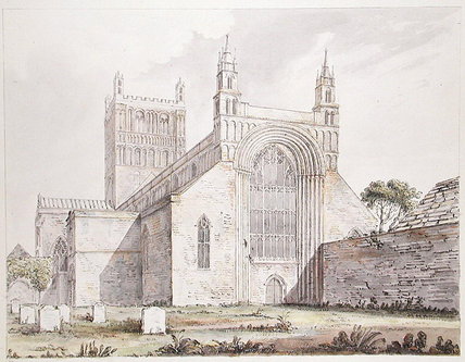 Tewkesbury Church, Gloucestershire — Moses Griffith