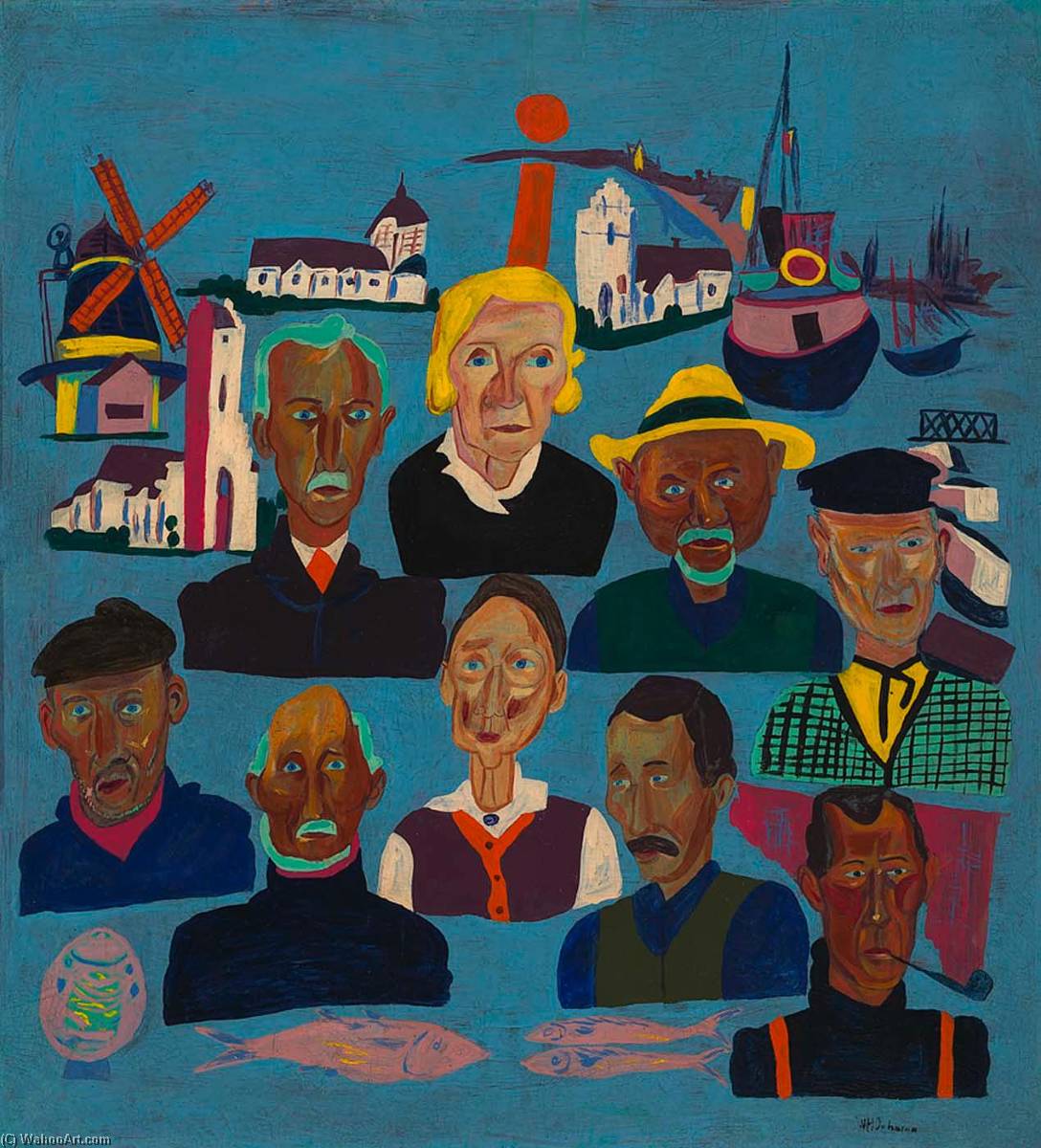 Min Minde Fra Kerteminde Fyn 1930 — William H. Johnson