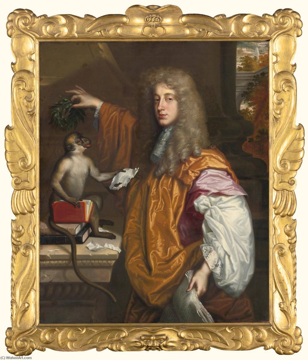 Portrait Of John Wilmot, 2nd Earl Of Rochester (1647 1680) — Jacob Huysmans