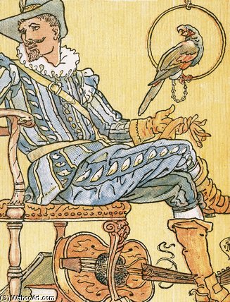 My Lady Greensleeves - — Walter Crane