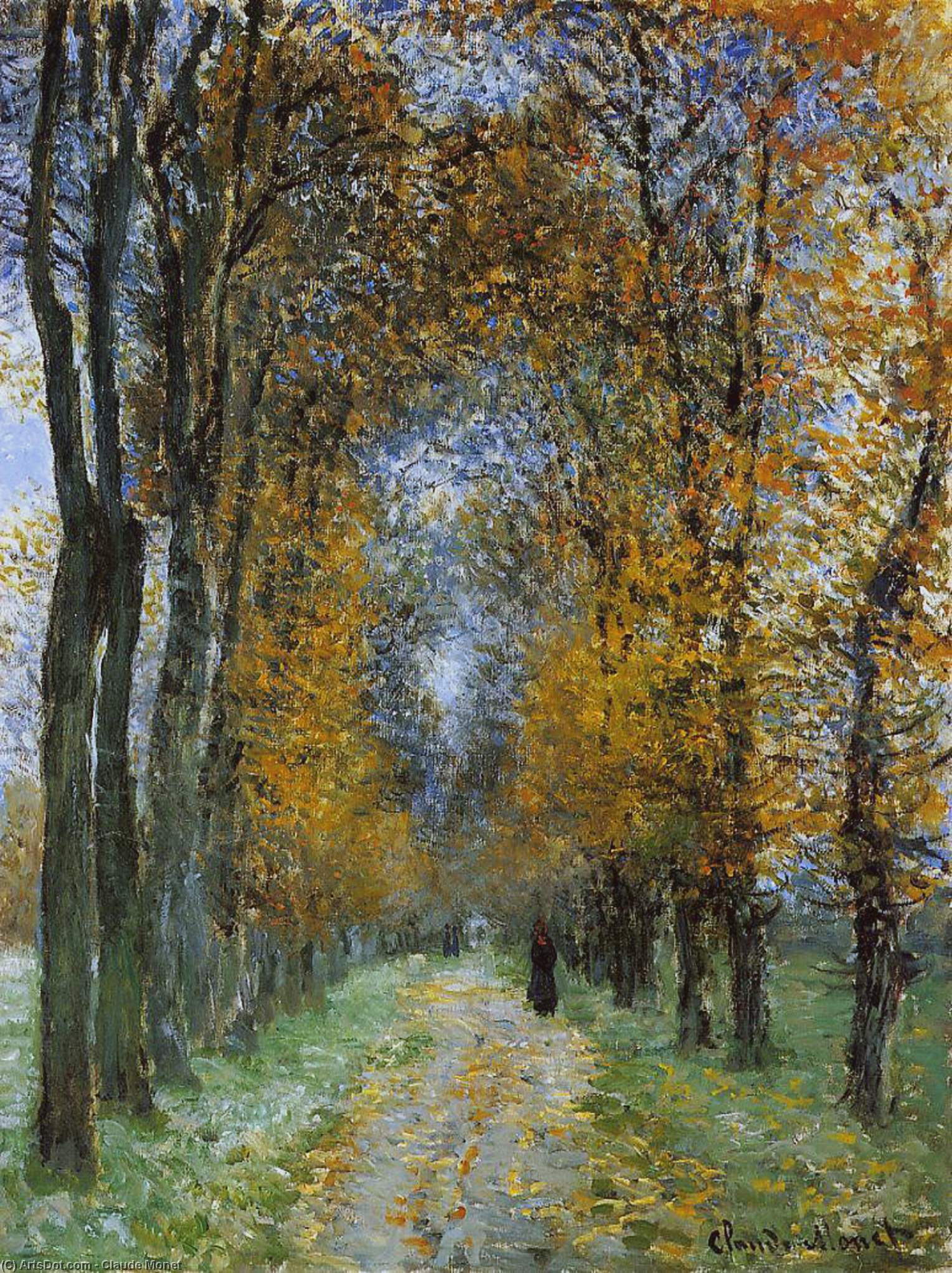 The Avenue — Claude Monet