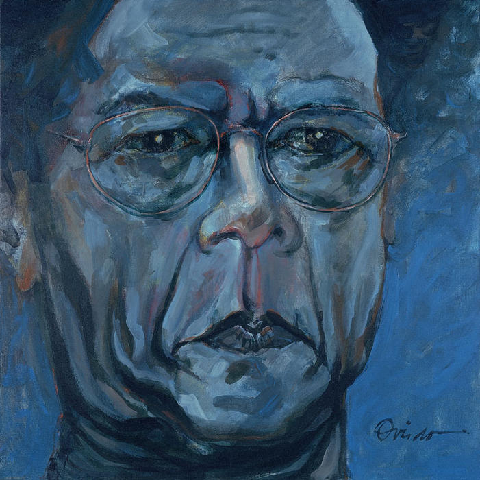 Auto Retrato En Azul (self Portrait In Blue) — Ramon Oviedo