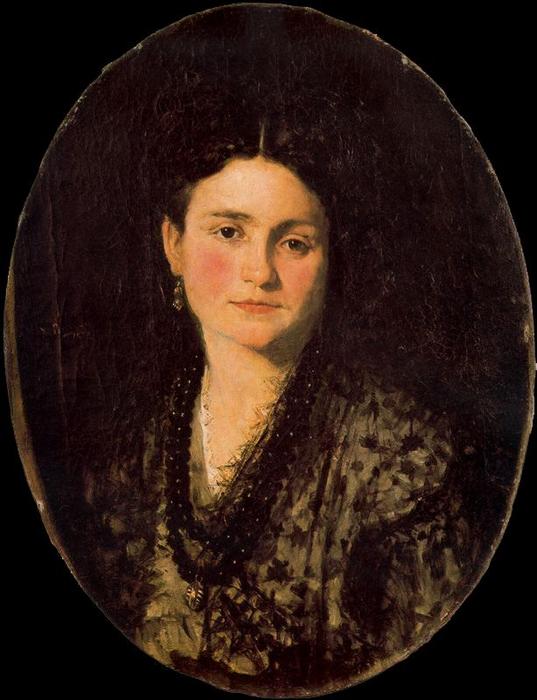 Portrait Of Doña Teresa Martínez — Ignacio Pinazo Camarlench