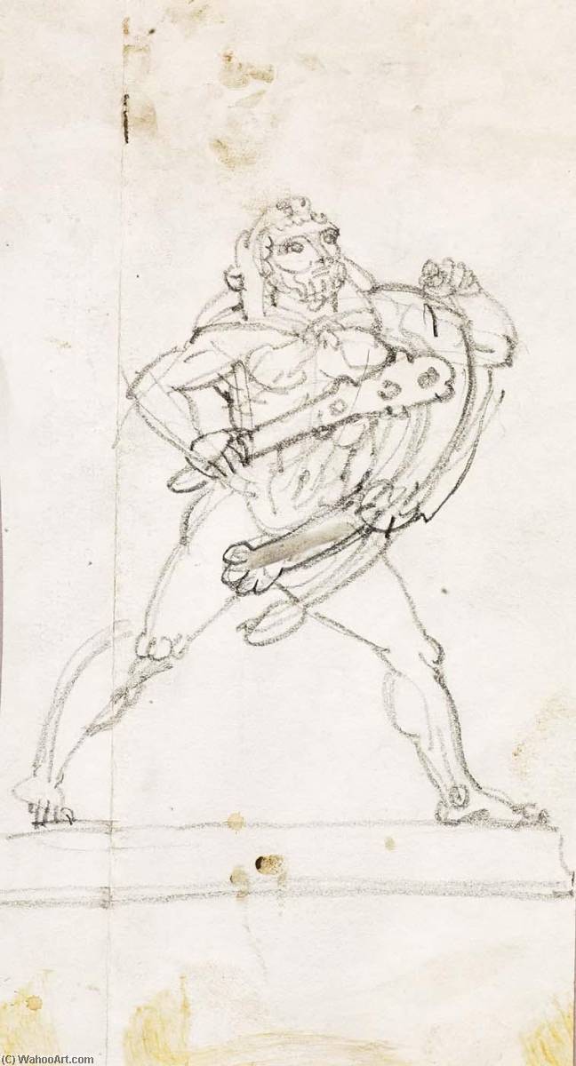 Hercules Wearing The Skin Of The Nemean Lion — Paul Manship