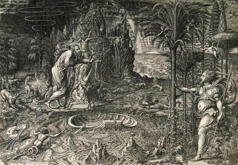 The Dream Of Raphael — Giorgio Ghisi