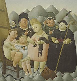 The Presidential Family — Fernando Botero