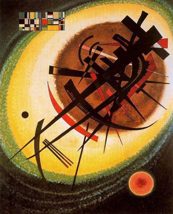 En El Óvalo Claro — Wassily Wassilyevich Kandinsky