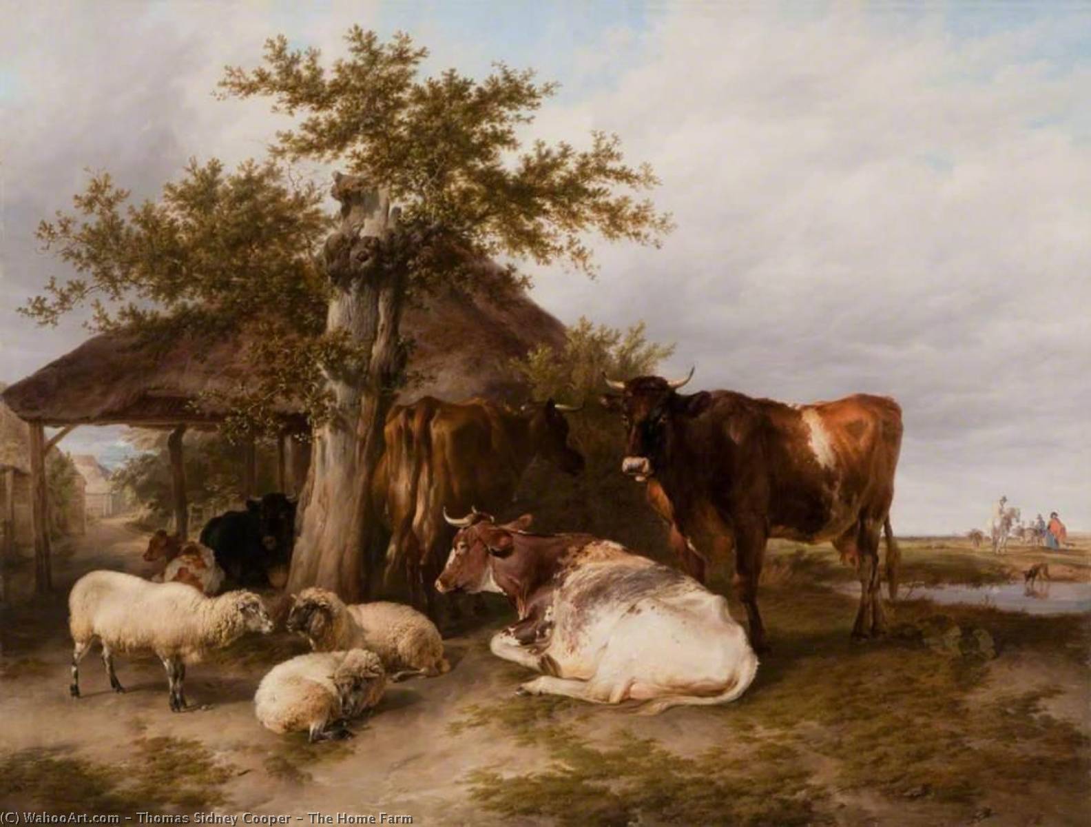 The Home Farm — Thomas Sidney Cooper