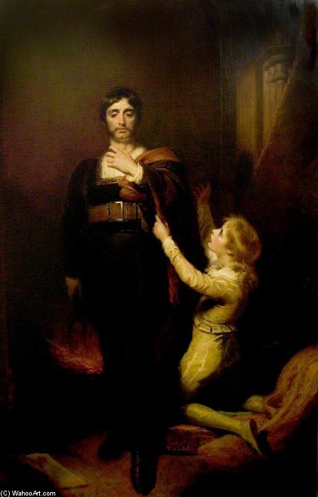 'king John', Act Iv, Scene 1, Hubert And Arthur — George Henry Harlow